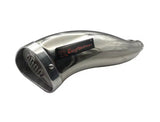 Polished Stainless Steel Motorcycle Exhaust - Universal Slip On (under 1000cc) at KingsMotorcycleFairings.com