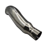 Polished Stainless Steel Motorcycle Exhaust - Universal Slip On (under 1000cc) at KingsMotorcycleFairings.com