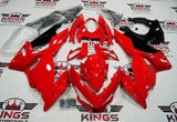 Fairing kit for a Kawasaki Ninja 400 (2018-2023) Red at KingsMotorcycleFairings.com