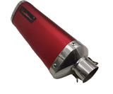 Red Motor Vehicle Exhaust (50-200cc) S114 at KingsMotorcycleFairings.com