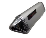 Silver Motor Vehicle Exhaust (50-200cc) S114 at KingsMotorcycleFairings.com