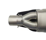 Stainless Steel Motorcycle Slip-On Exhaust (Universal k148 under 1000cc) at KingsMotorcycleFairings.com