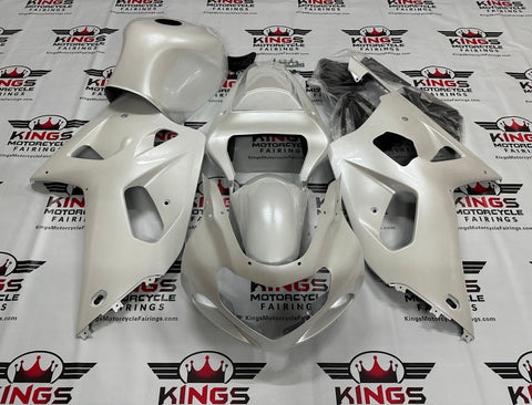 Suzuki GSXR600 Fairings (2000-2003) Pearl White at KingsMotorcycleFairings.com