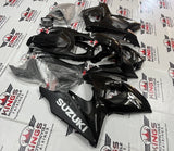 Suzuki GSXR1000 (2009-2016) Black & Chrome Fairings at KingsMotorcycleFairings.com