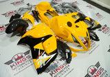 Suzuki GSXR1300 Hayabusa (2008-2019) Dark Yellow, Black, Carbon Fiber Fairings at KingsMotorcycleFairings.com