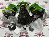 Suzuki GSXR1300 Hayabusa (2008-2019) Green & Black Fairings at KingsMotorcycleFairings.com