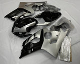 Suzuki GSXR750 Fairings (2004-2005) Silver, Black at KingsMotorcycleFairings.com