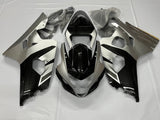 Suzuki GSXR750 Fairings (2004-2005) Silver, Black at KingsMotorcycleFairings.com