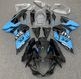 Suzuki GSXR 750 Fairings (2011-2024) Black, Blue Yoshimura at KingsMotorcycleFairings.com