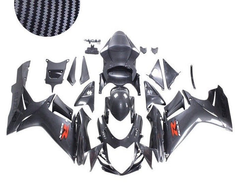 Suzuki GSXR 750 Fairings (2011-2024) Faux Carbon Fiber at KingsMotorcycleFairings.com