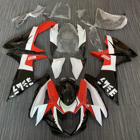 Suzuki GSXR 750 Fairings (2011-2024) Gloss Black, Red, White at KingsMotorcycleFairings.com