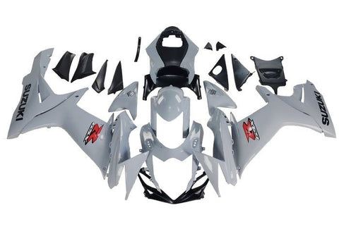 Suzuki GSXR 750 Fairings (2011-2024) Gray at KingsMotorcycleFairings.com