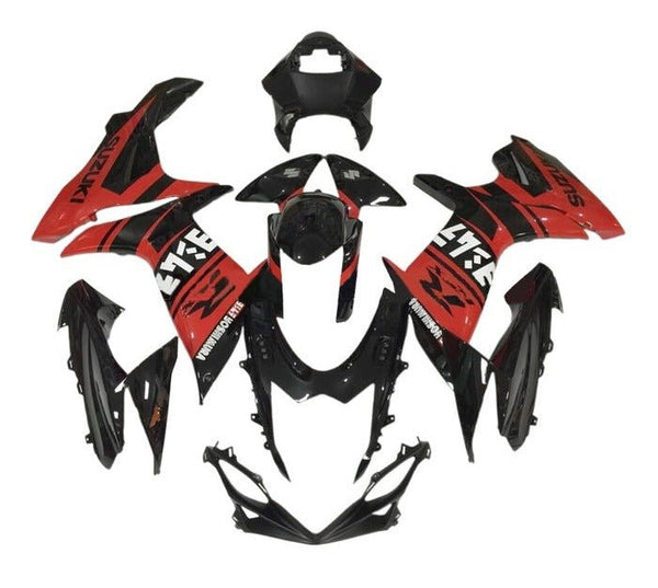 Suzuki GSXR750 Fairings (2011-2024) Red, Black Yoshimura at KingsMotorcycleFairings.com