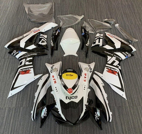 Suzuki GSXR750 (2011-2024) White, Black, Tyco Fairings