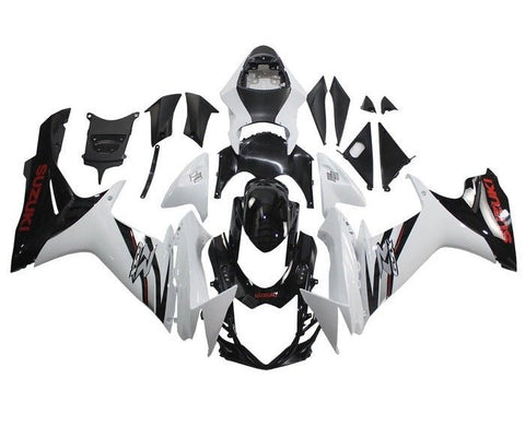 Suzuki GSXR750 Fairings (2011-2024) White, Black, Red, Silver at KingsMotorcycleFairings.com