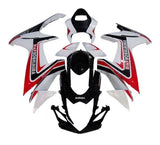 Suzuki GSXR 750 Fairings (2011-2024) White, Red, Black Yoshimura at KingsMotorcycleFairings.com