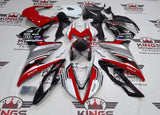 TRIUMPH DAYTONA 675 (2013-2016) RED, WHITE & BLACK FAIRINGS at KingsMotorcycleFairins.com