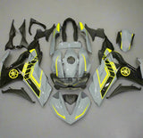 YAMAHA YZF-R3 Fairings (2015-2018) Gray, Black, Yellow at KingsMotorcycleFairings.com