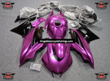 Yamaha YZF-R3 (2015-2018) Pink, Black Fairings at KingsMotorcycleFairings.com