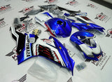 YAMAHA R6 Fairings (2017-2022) Blue, White, Black, Red Shark at KingsMotorcycleFairings.com