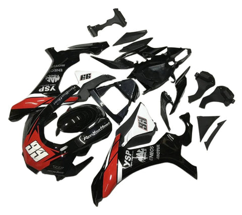 Yamaha R1 Fairings (2020-2024) Black, Red, White 99 at KingsMotorcycleFairings.com