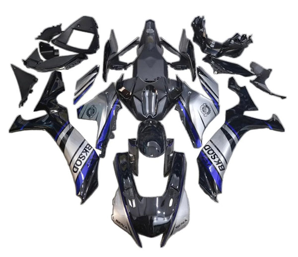 Yamaha R1 Fairings (2020-2024) Black, Silver, Blue at KingsMotorcycleFairings.com