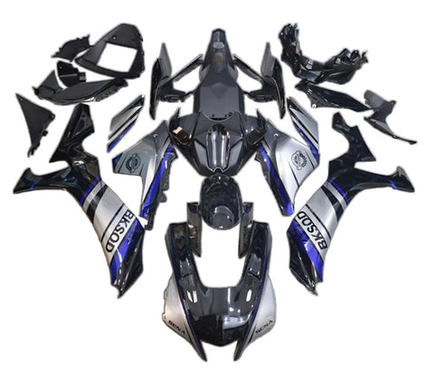 Yamaha R1 Fairings (2020-2024) Black, Silver, Blue at KingsMotorcycleFairings.com