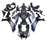 Yamaha R1 Fairings (2020-2024) Black, Silver, Blue at KingsMotorcycleFairings.com