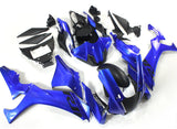 Yamaha R1 Fairings (2020-2024) Blue, Matte Black at KingsMotorcycleFairings.com