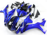 Yamaha R1 Fairings (2020-2024) Blue, Matte Black at KingsMotorcycleFairings.com