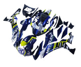 Yamaha R1 Fairings (2020-2024) Dark Blue, White, Yellow, Black at KingsMotorcycleFairings.com