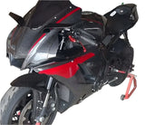 Yamaha R1 Fairings (2020-2024) Faux Carbon Fiber, Candy Red at KingsMotorcycleFairings.com