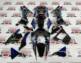 Yamaha R1 (2015-2019) Black Monster Motorcycle Fairings at KingsMotorcycleFairings.com 