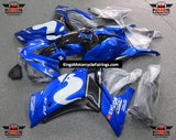 Yamaha R3 (2015-2018) Blue, White, Black Movistar Fairings at KingsMotorcycleFairings.com