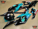 Yamaha R3 Fairings (2019-2024) Matte Black, Turquoise, Gloss Black Petronas at KingsMotorcycleFairings.com