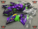 Yamaha R3 Fairings (2019-2024) Purple, Green at KingsMotorcycleFairings.com