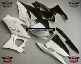 Yamaha R3 Fairings (2019-2024) White, Black Split at KingsMotorcycleFairings.com