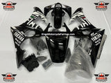 Yamaha R6 Fairings (2008-2016) Black, White FIAT at KingsMotorcycleFairings.com