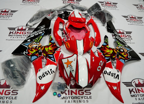 Yamaha R6 (2006-2007) Red Asuka Fairings at KingsMotorcycleFairings.com