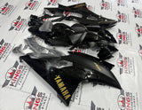 Yamaha R6 Fairings (2008-2016) Black, Matte Black, Gold at KingsMotorcycleFairings.com