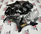 Yamaha R1 Fairings (2004-2006) Black, Matte Black, Gold at KingsMotorcycleFairings.com!