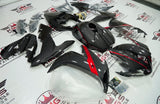 Yamaha R1 Fairings (2004-2006) Faux Carbon Fiber, Red at KingsMotorcycleFairings.com