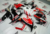 Yamaha R1 Fairings (2004-2006) Red, White, Black Santander at KingsMotorcycleFairings.com