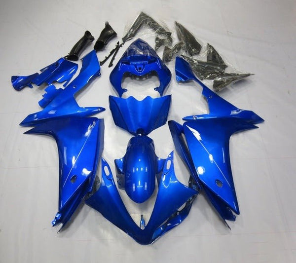 Yamaha YZF-R1 Fairings (2007-2008) Gloss Blue at KingsMotorcycleFairings.com