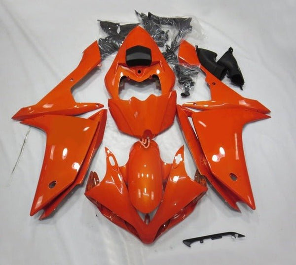 Yamaha YZF-R1 Fairings (2007-2008) Orange at KingsMotorcycleFairings.com