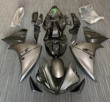 Yamaha R1 Fairings (2009-2011) Black, Matte Gray at KingsMotorcycleFairings.com