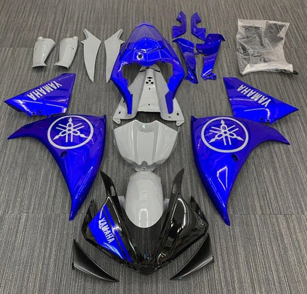 Yamaha YZF-R1 Fairings (2009-2011) Blue, Nardo Gray, Black at KingsMotorcycleFairings.com