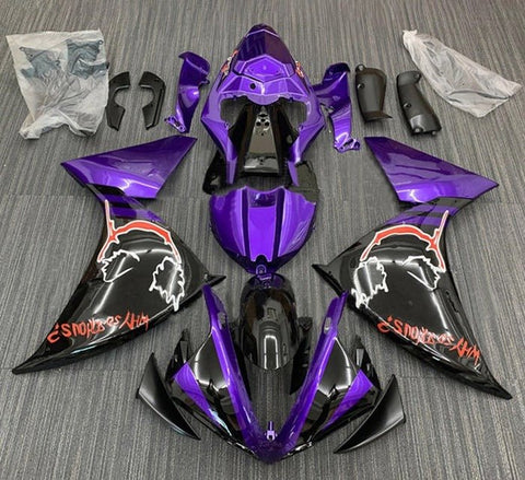 Yamaha YZF-R1 Fairings (2009-2011) Purple Joker at KingsMotorcycleFairings.com