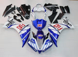 Yamaha YZF-R1 Fairings (2009-2011) White, Blue, Red FIAT at KingsMotorcycleFairings.com