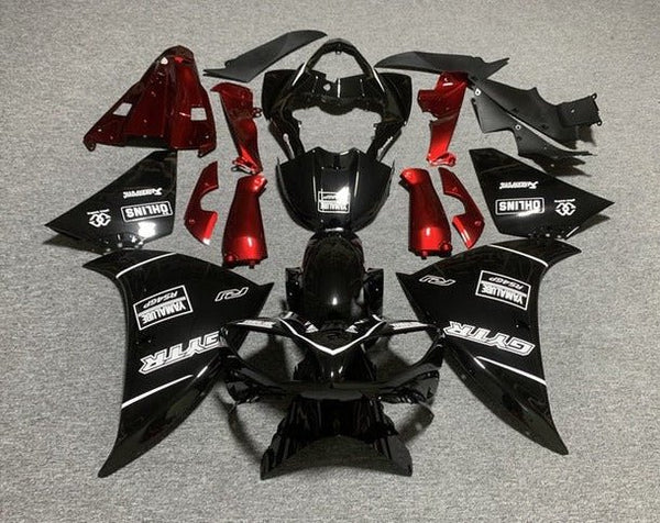 Yamaha YZF-R1 Fairings (2012-2014) Black, Candy Red, White GYTR at KingsMotorcycleFairings.com